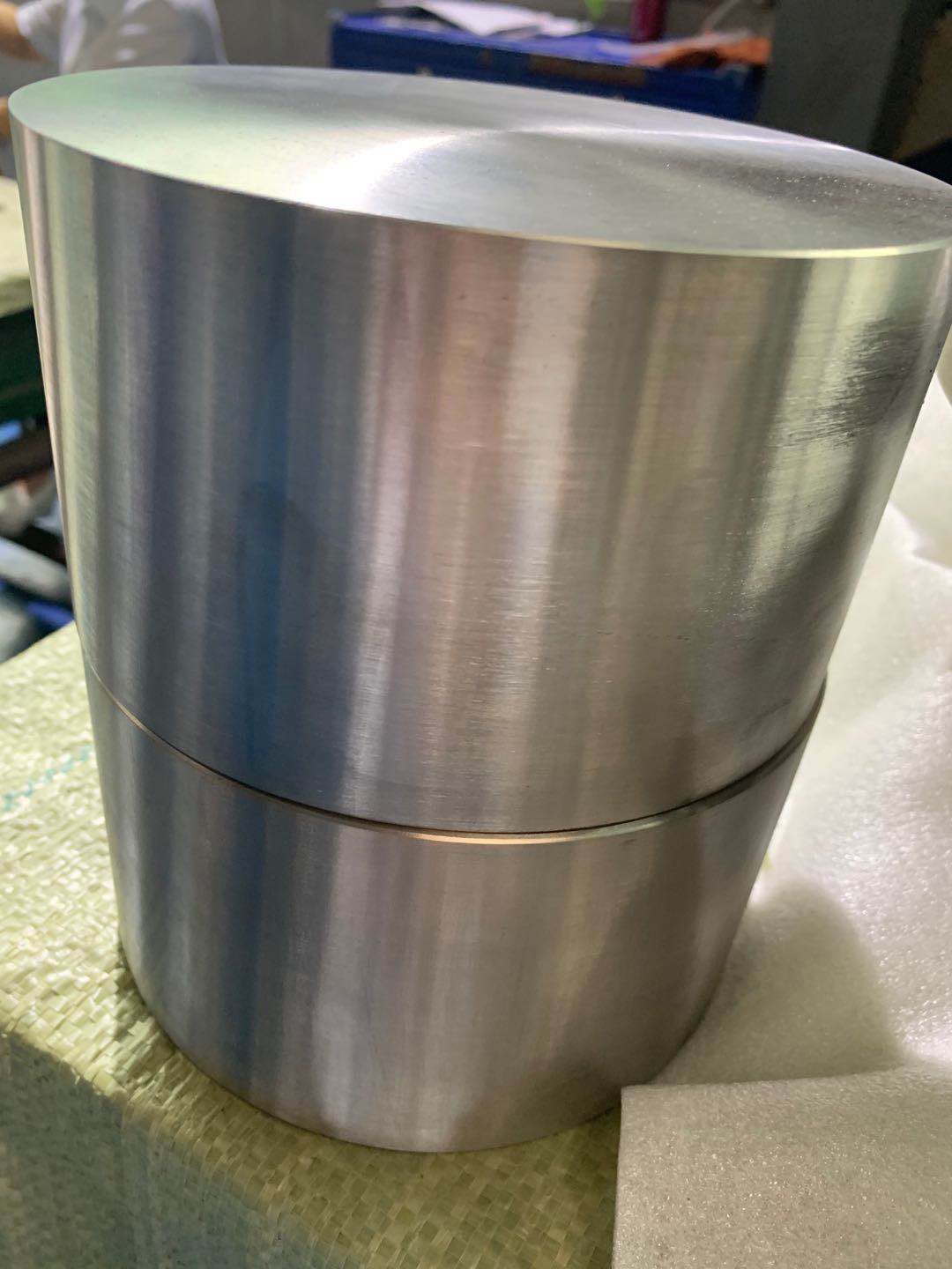 titanium round block