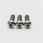 ISO7380 Hex Socket Button Head Gr5 Titanium Bolts