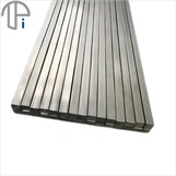 How to determine the yield strength of a titanium square bar?
